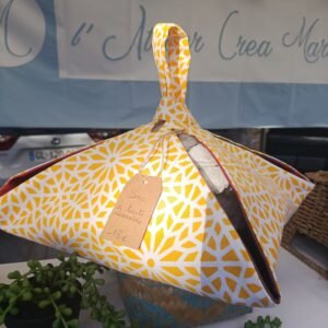 Sac à tarte réversible « Basque »