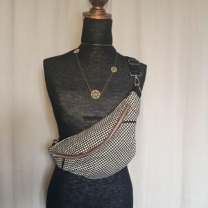 Sac banane « Pied de poule »