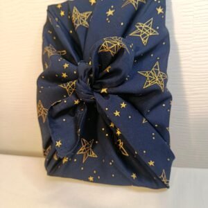 Tissu cadeau « Étoiles » 50×50 cm