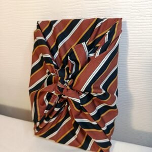 Tissu cadeau « Rayures » 50 x 50 cm