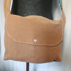 Petite besace Marron