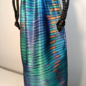 Tissu cadeau satiné pour bouteille